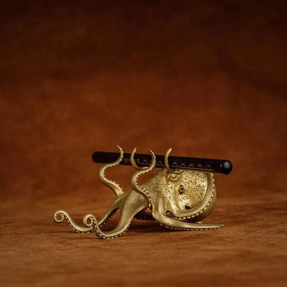 🐙 Octopus Phone Stand & Pen Holder – Playful Desktop Organizer ✨