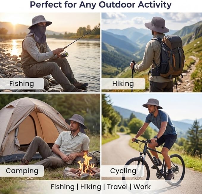 🔥LAST DAY 48% OFF🎣- Unisex Adventure Shield - Extreme UV Protection for All Terrains