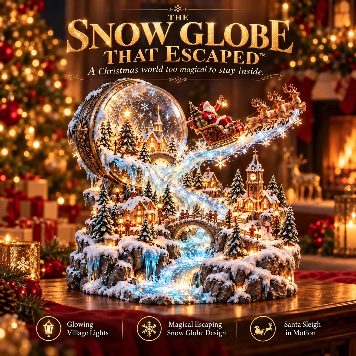 Christmas Magic Collection feature graphic for The Snow Globe That Escaped