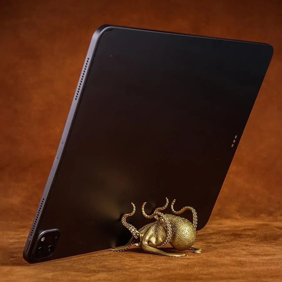🐙 Octopus Phone Stand & Pen Holder – Playful Desktop Organizer ✨