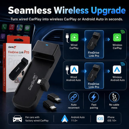 🚘Car TV HDMI Adapter & Wireless CarPlay Converter