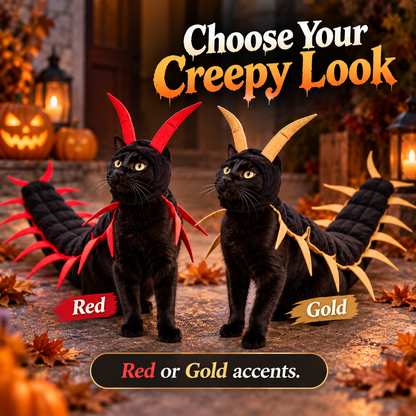 Halloween Centipede Pet Costume – Turn Your Dog or Cat Into a Creepy-Cute Crawling Centipede!
