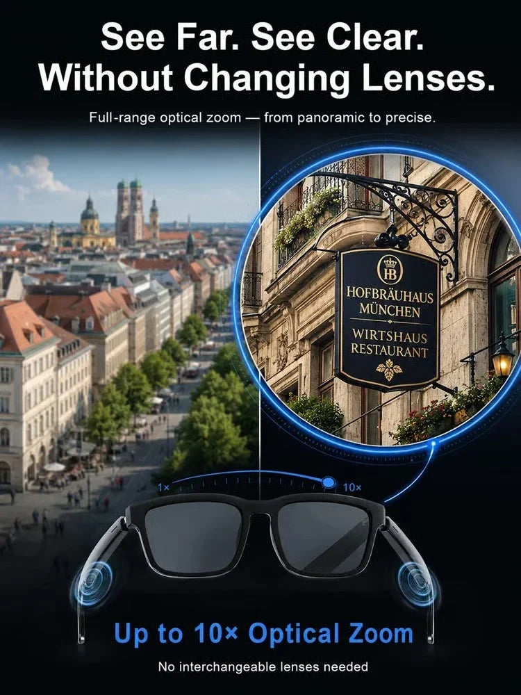 👓 AI-Powered Translation Glasses – Smart Bluetooth Eyewear for Easier Conversations ✨