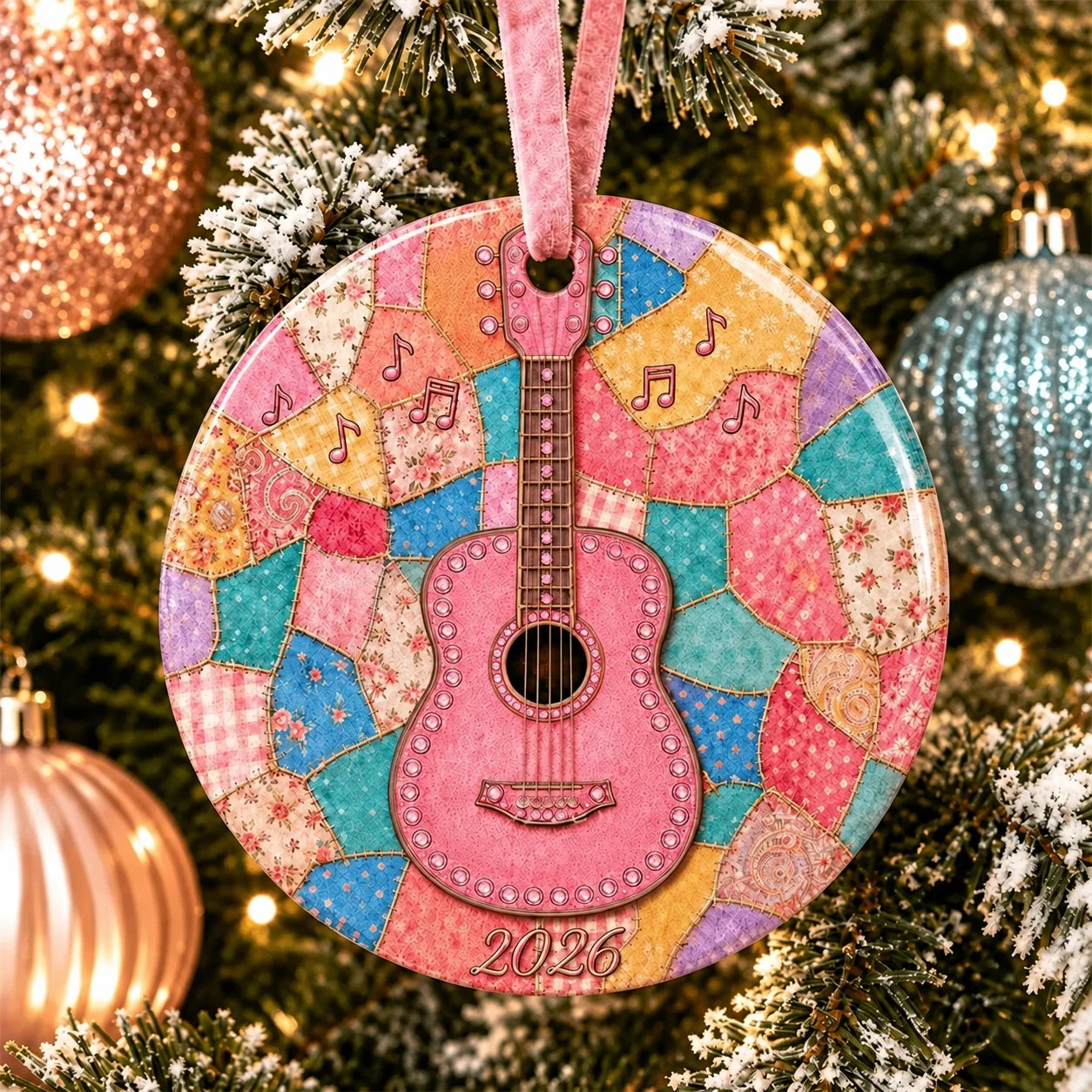 🎄 🎸 Queen of Country 1946-2026 “Timeless Spirit” Hanging Ornament