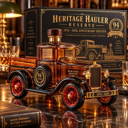 🚚 Heritage Hauler Reserve 94th Anniversary Vintage Truck Decanter