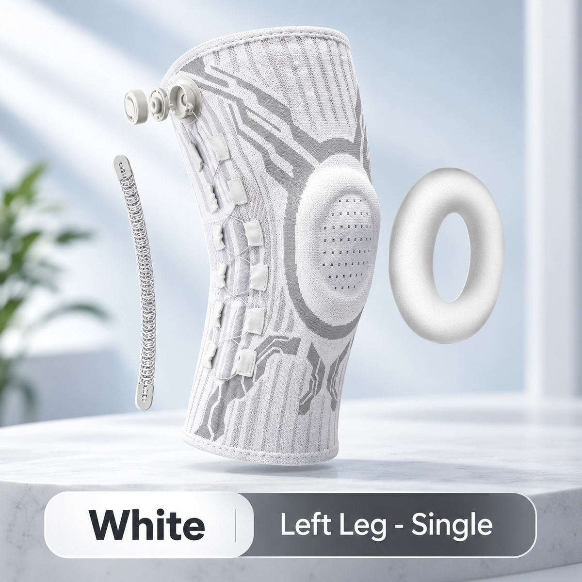 🦵 Adjustable Knee Support Brace – Customizable Fit for Everyday Comfort ✨