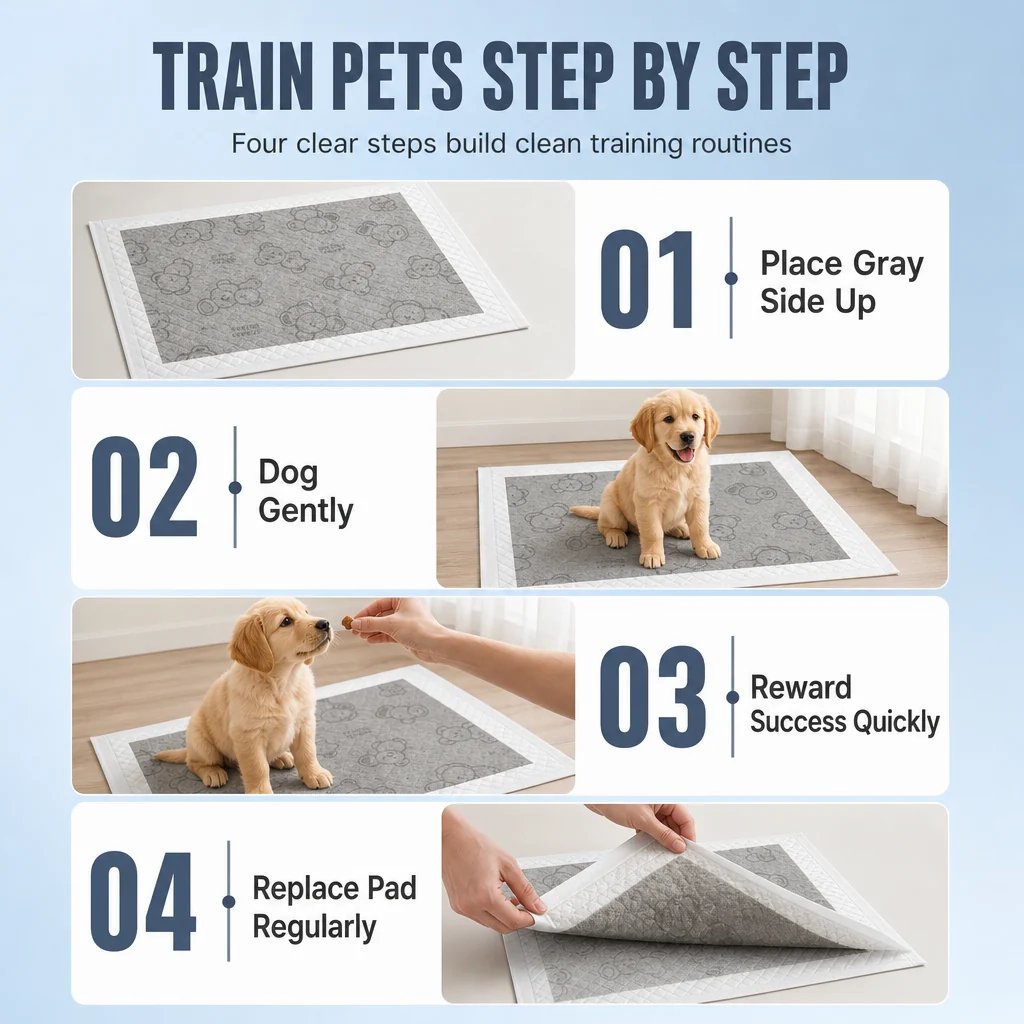 🔥HOT SALE 50% OFF!🥳50K+ SOLD!💥Thickened Charcoal Pet Pee Pads for Dogs & Cats