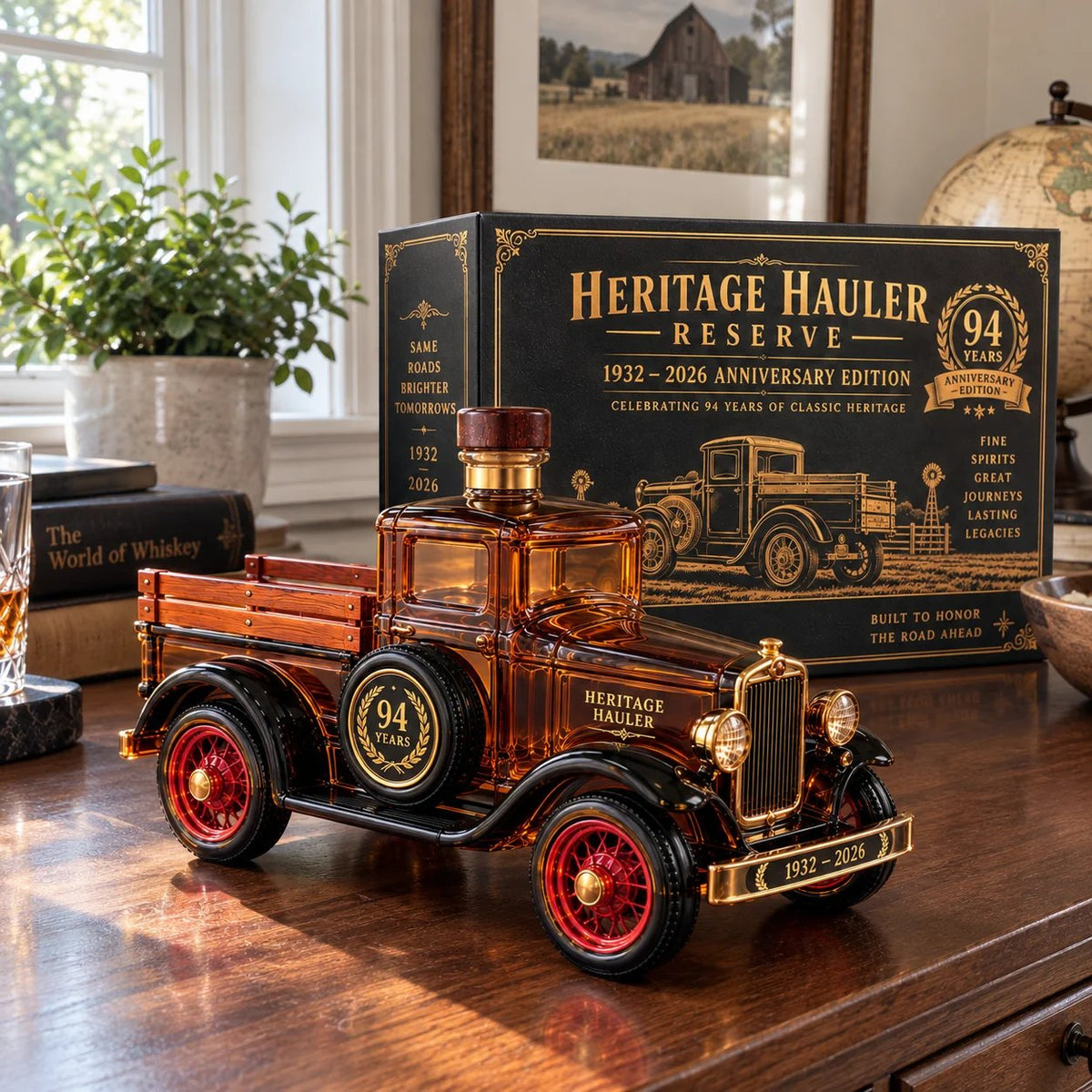 🚚 Heritage Hauler Reserve 94th Anniversary Vintage Truck Decanter