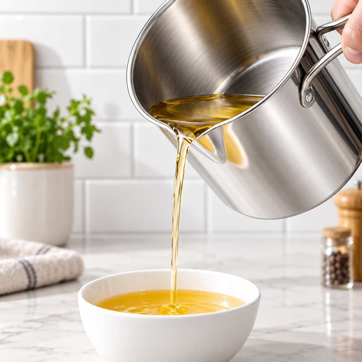 🍳Multifunctional 304 Stainless Steel Fryer – Deep Frying Pot with Strainer Basket✨