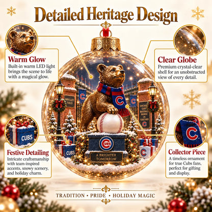⚾ Fly the W Light-Up Baseball Christmas Ornament | 8 Styles – 16