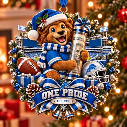 🏈🎄 Football Team Money Surprise Ornament
