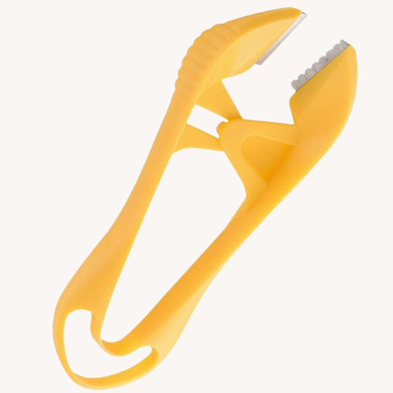 🧄 Manual Garlic Peeler – Serrated-Jaw Kitchen Tool for Easy Peeling ✨