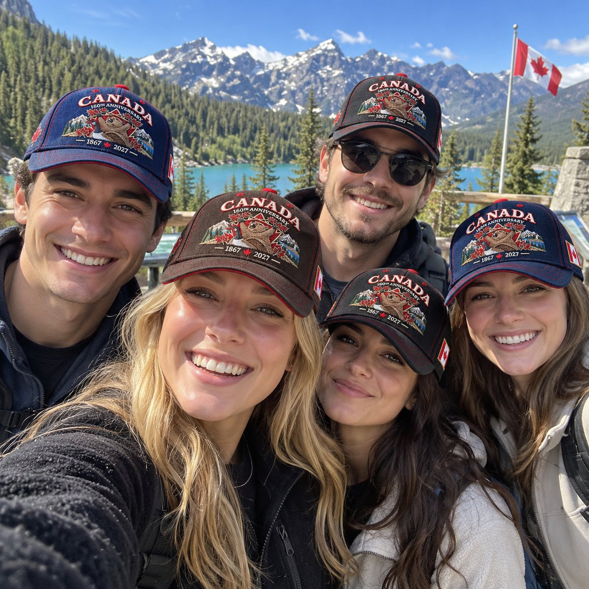 🔥 LAST DAY 45% OFF – 🍁 Canada 160th Anniversary Heritage Cap 1867–2027 | Premium Embroidery • 100% Cotton