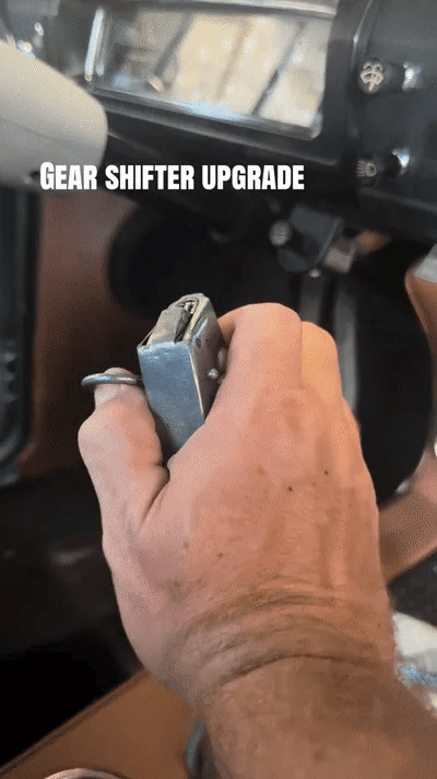 Grenade-shaped car gear shift knob