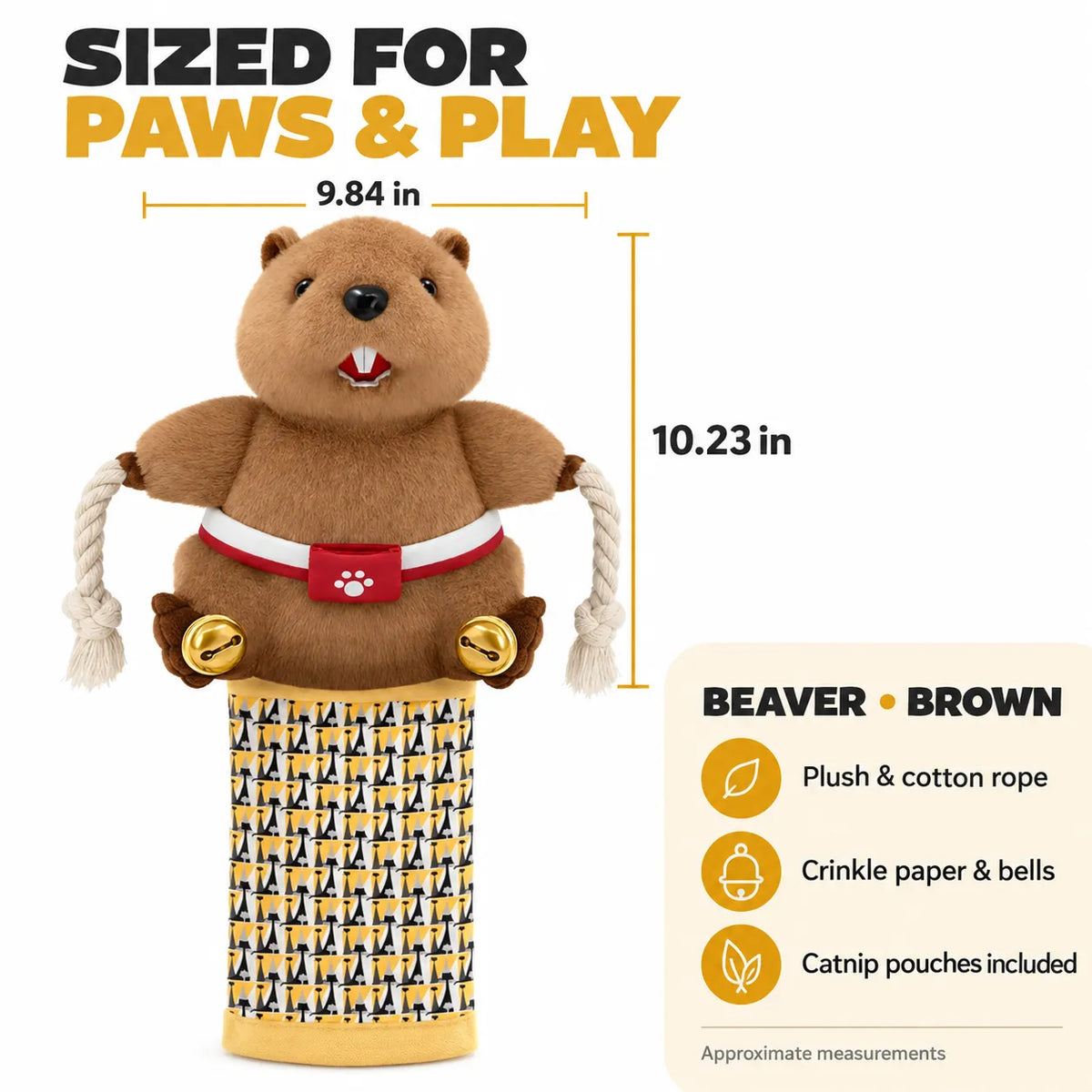 🤼‍♂️ Cat Wrestling Glove Toy [Catnip Pocket Included] - Safe, Interactive Play for Your Feline!