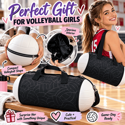 🏐🎒 2-in-1 Convertible Volleyball Duffel Bag – Expandable Sports Bag 💖