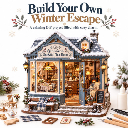 ☕ Build Your Own Snowfall Tea Room Cottage ❄️