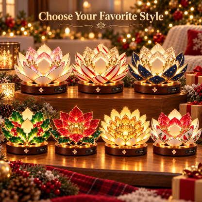 🎁 Automatic Blooming Perpetual Calendar – Crystal-Style Flower Night Light & Home Decor