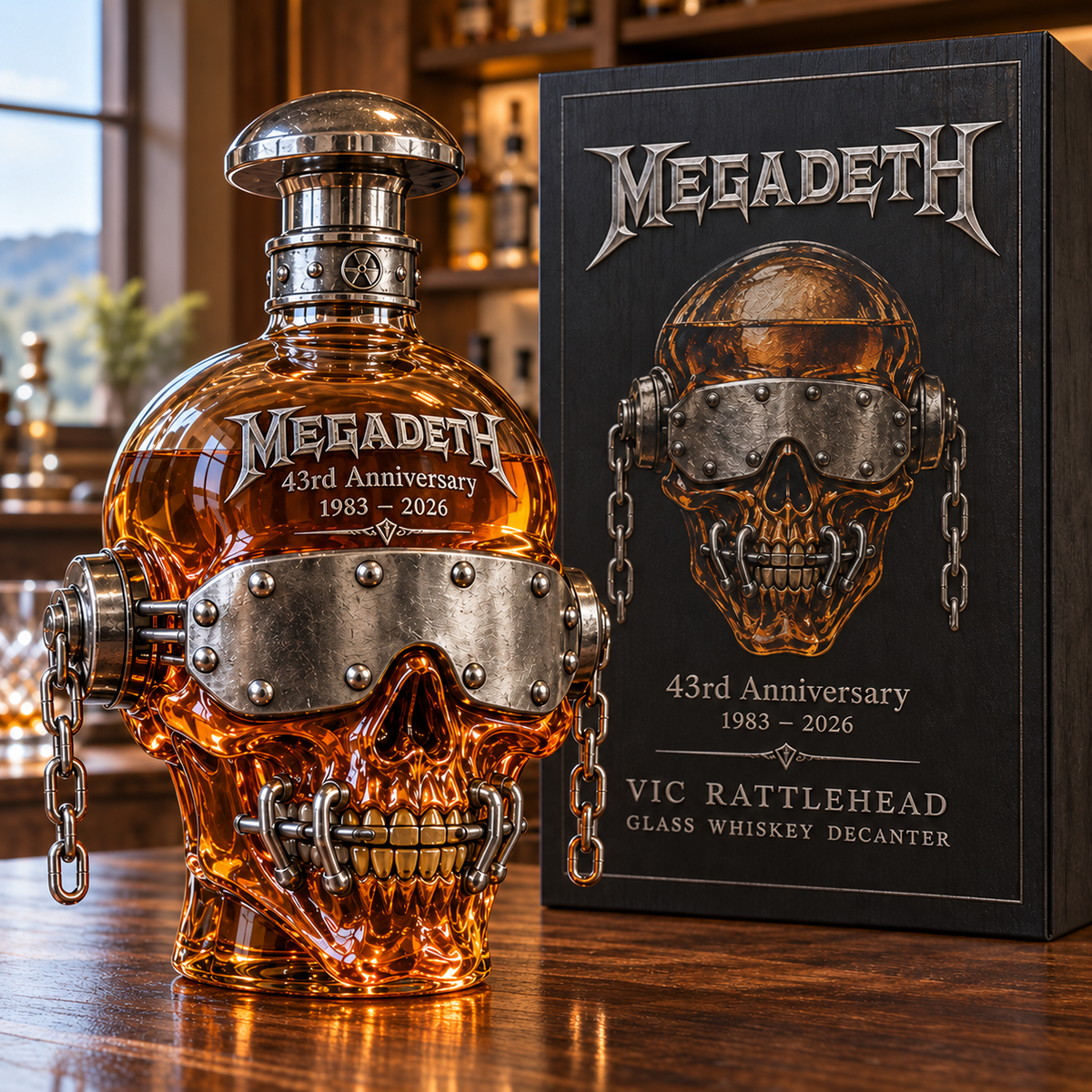 Vic 43rd Anniversary Whiskey Decanter