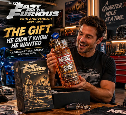 ⏳HOT SALE 49% OFF – 25th Anniversary Street Racing Nitrous Tank Whiskey Decanter with Collector’s Box