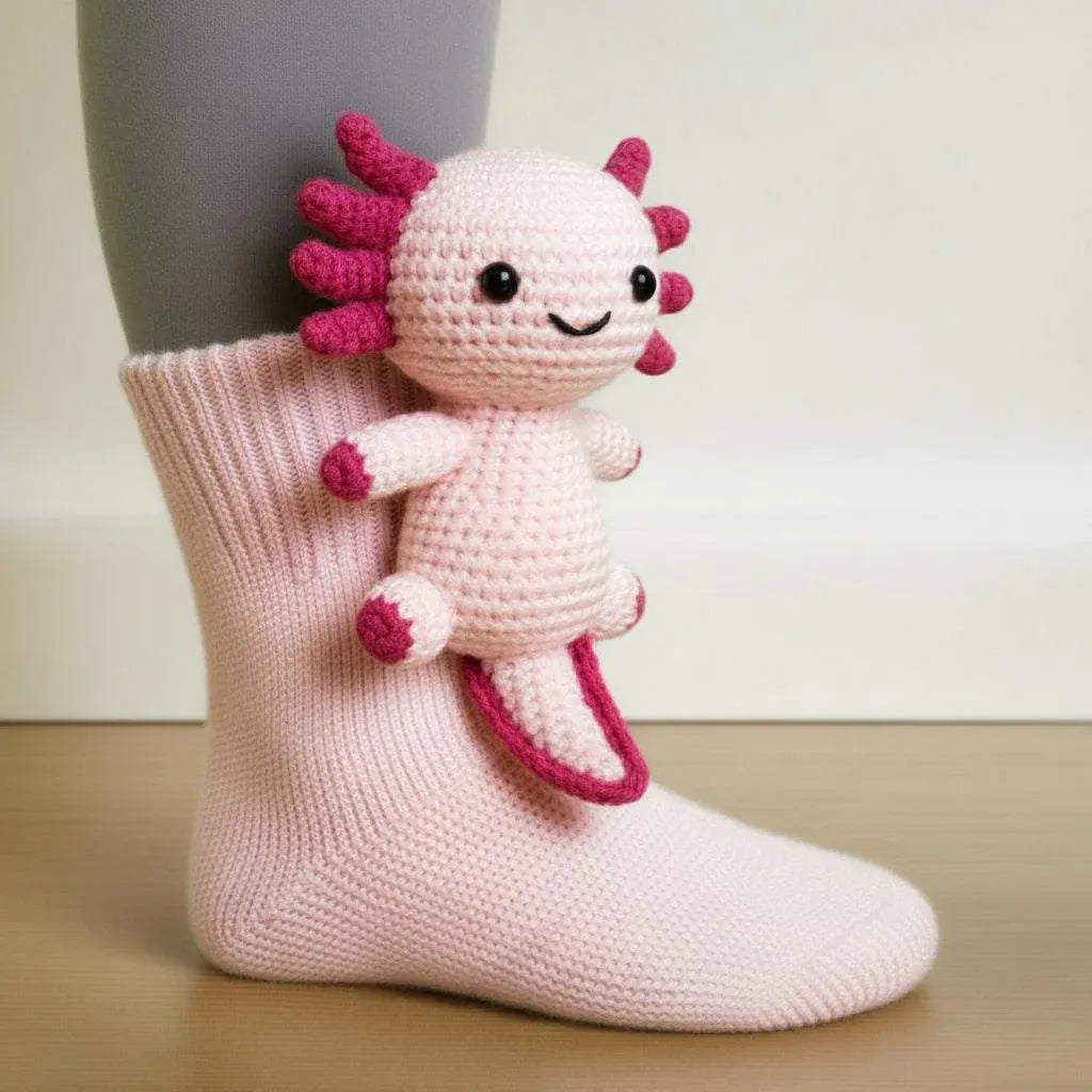 💝 Cozy 3D Knit Spirit Animal Socks – Show Your Personality in Comfort 🧦