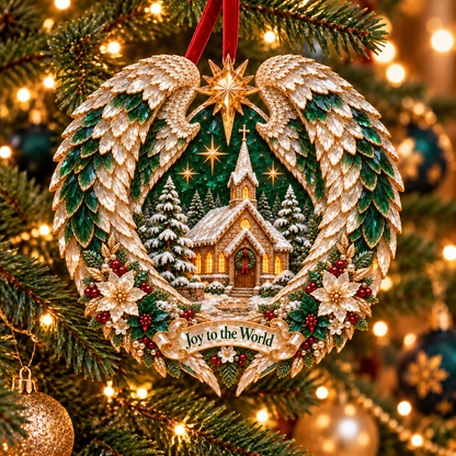 Wings of Faith – Christian Christmas Ornaments in 6 Inspirational Designs