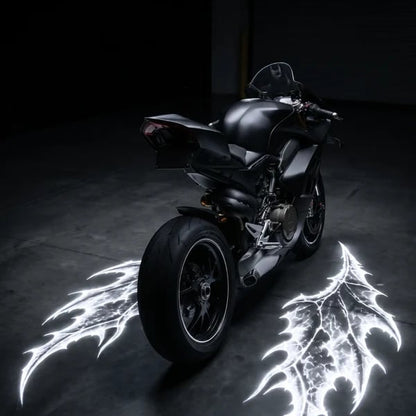 ⏰LAST DAY 55% OFF 🏍️🪽 Motorcycle Wing Projector Lights – Make Your Bike Stand Out at Night! ✨