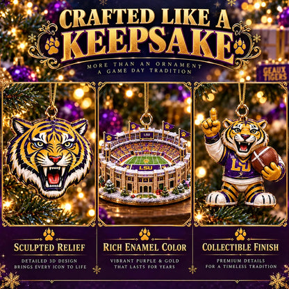 🎄 GEAUX TIGERS! Football Christmas Advent Calendar