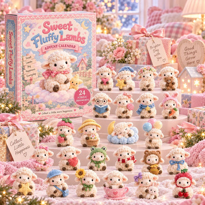 🔥 HOT SALE – 50% OFF! 🎄 Sweet Fluffy Lambs Advent Calendar 2026 – 24 Days of Festive Surprises 🐑