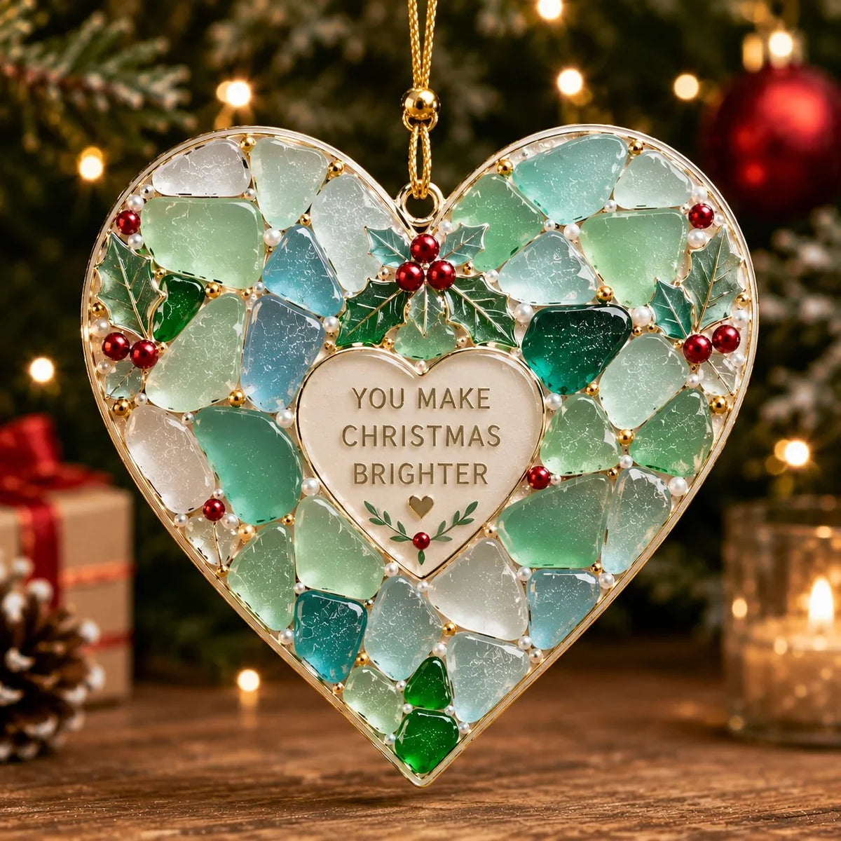 ✨🎄 Colorful Acrylic Christmas Decorations – Make Your Christmas Tree Shine!