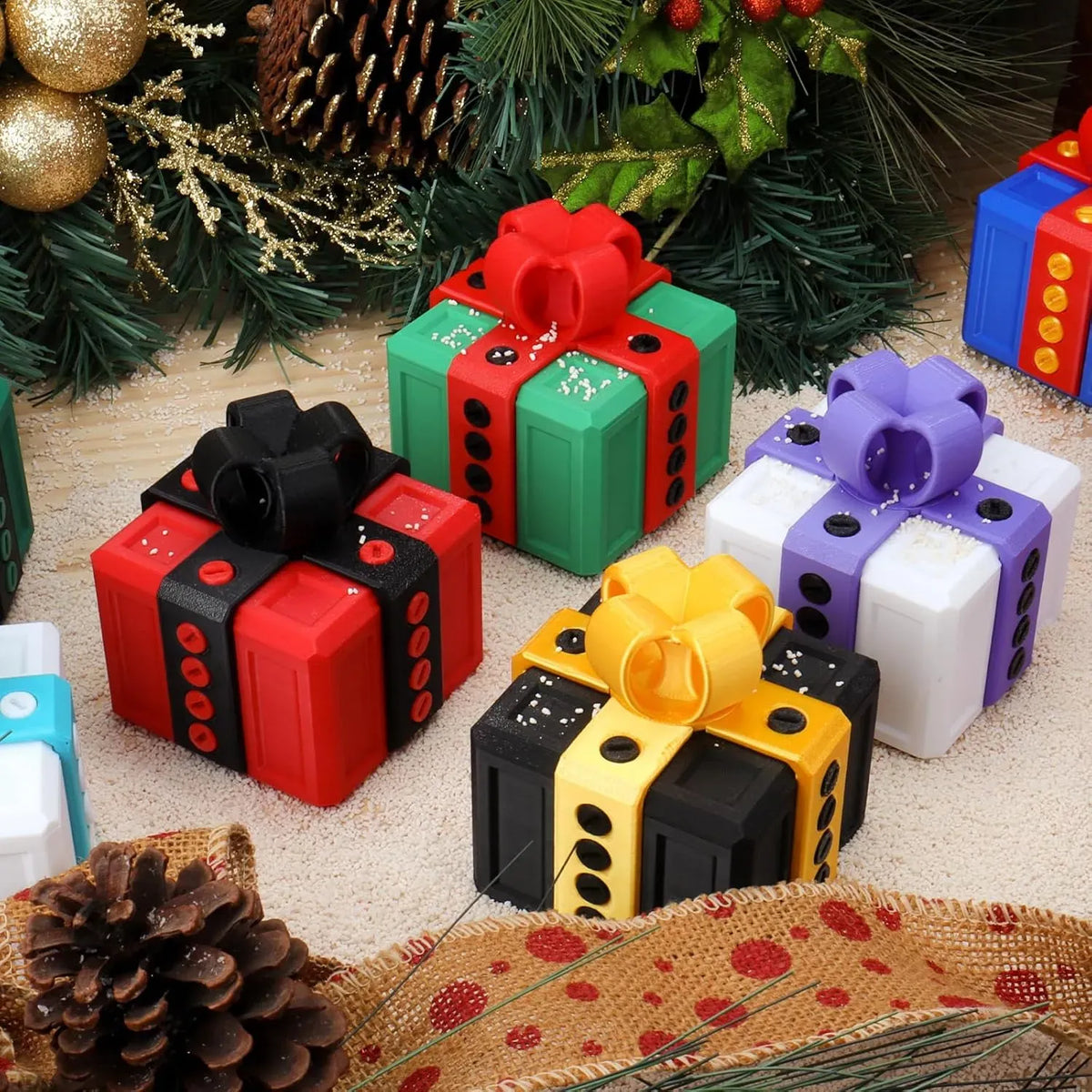 🎁 3D Christmas Prank Puzzle Gift Box – Solve the Puzzle to Reveal the Surprise! 🎄