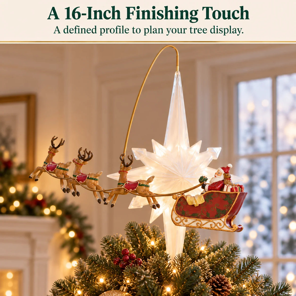 Christmas Tree Topper Product Dimensions