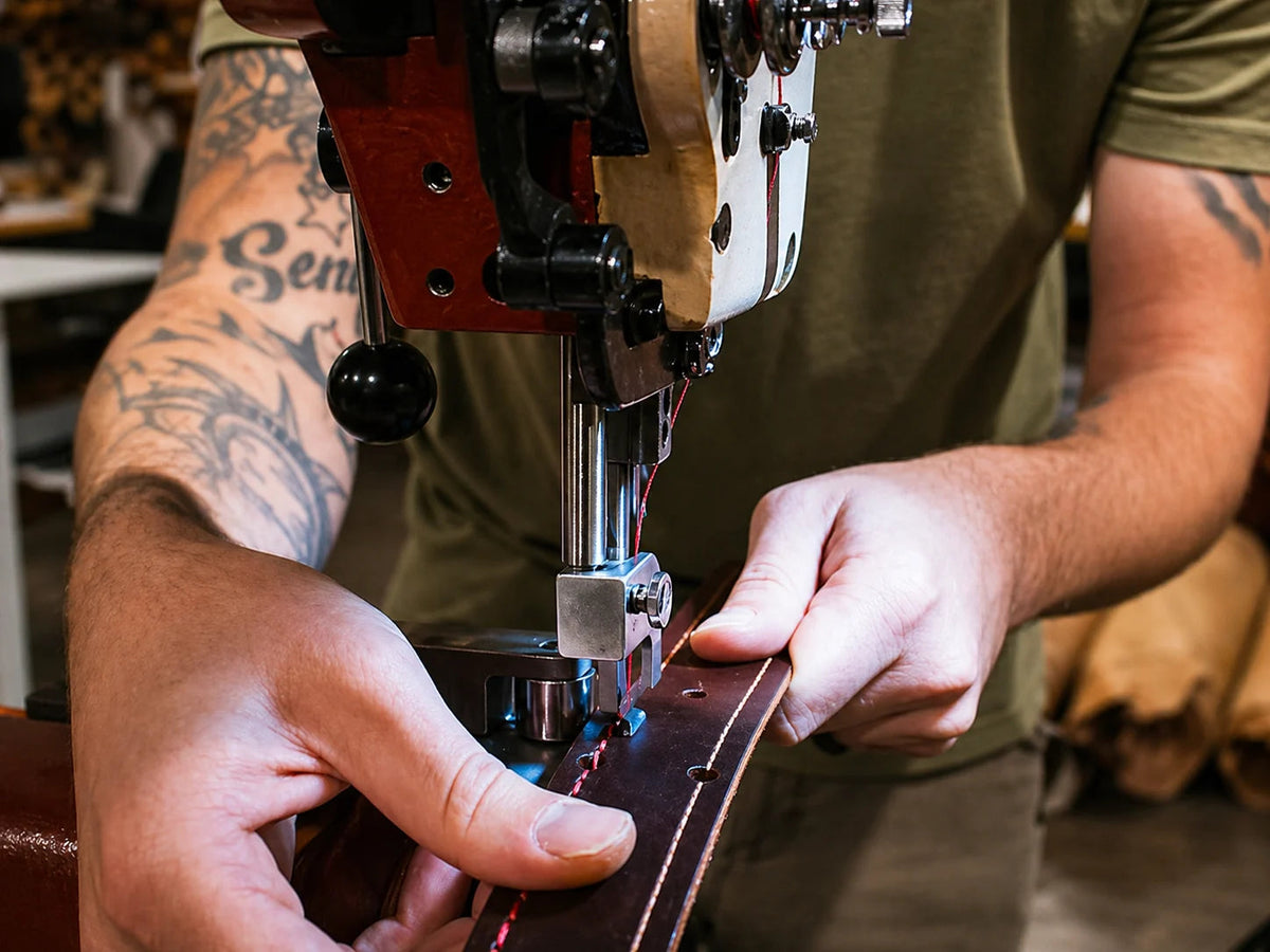 🔥 Handmade Full-Grain Buffalo Leather Belt – Built to Last