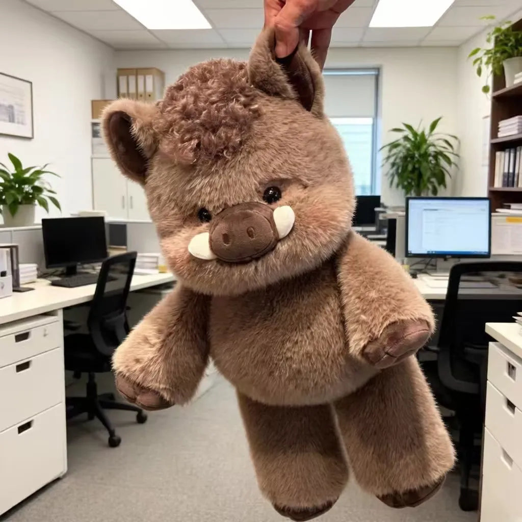 Running Scottish Highland Cow Stuffed Animal