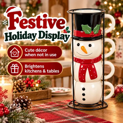 ☃️🎄 Snowman Stacking Cups — Create A Cozy Winter Moment With Every Sip! $ 45.30   $ 89.27 save 49%