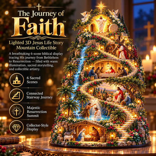 ✝️ The Life of Jesus in Six Illuminated Scenes