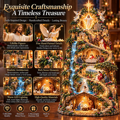 ✝️ The Life of Jesus in Six Illuminated Scenes