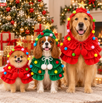TreeTopper – Christmas Tree Pet Cape 🎄🐾