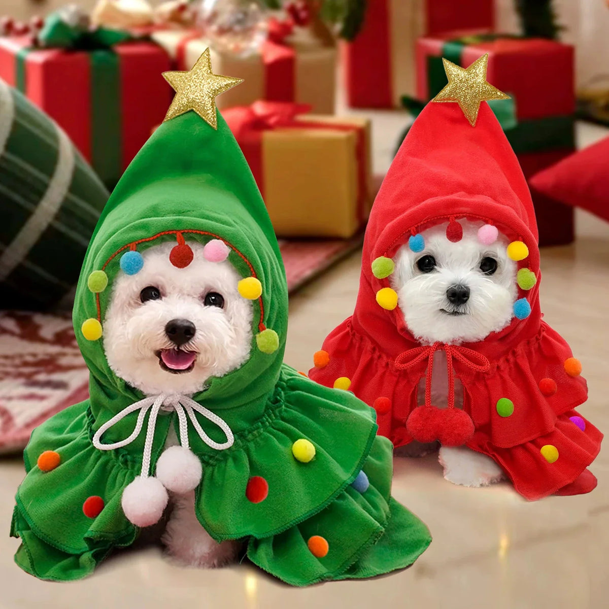 TreeTopper – Christmas Tree Pet Cape 🎄🐾