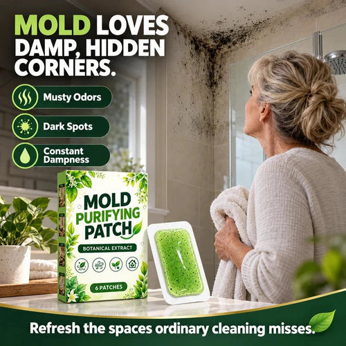 Mildew Care Made Simple — Peel & Stick Gel Pads for Damp Corners