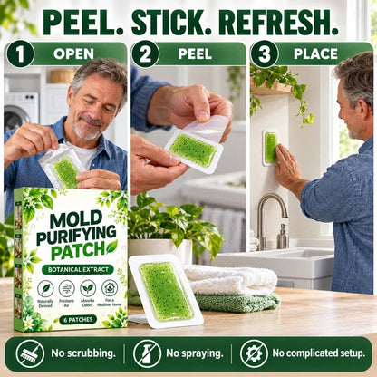 Mildew Care Made Simple — Peel & Stick Gel Pads for Damp Corners