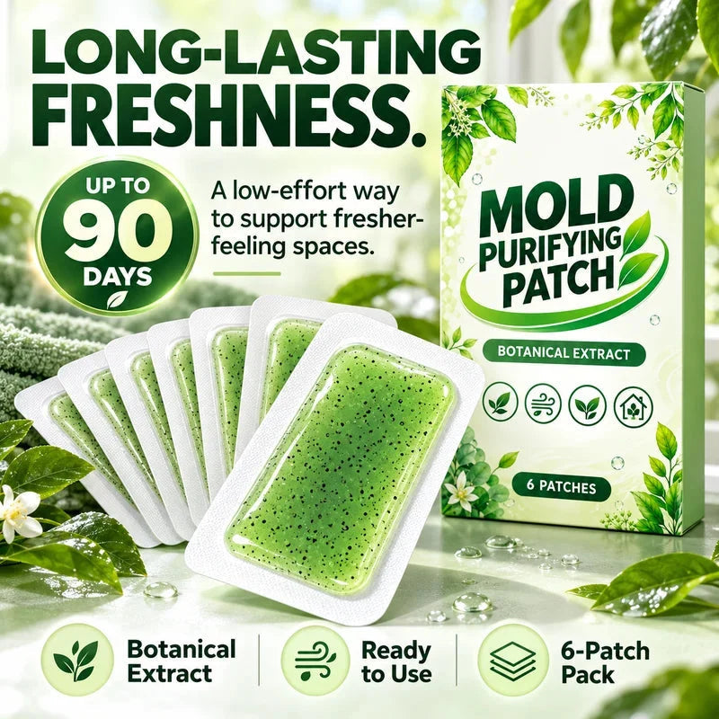 Mildew Care Made Simple — Peel & Stick Gel Pads for Damp Corners