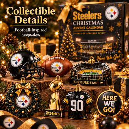 🏈🎄 Pittsburgh Steelers Advent Calendar 2026 – 24 Days of Football Fan Surprises & Collectibles 🎁