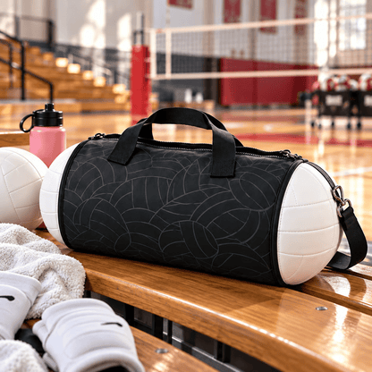 🏐🎒 2-in-1 Convertible Volleyball Duffel Bag – Expandable Sports Bag 💖