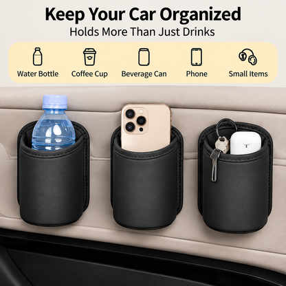 Universal Car Cup Holder Organizer Pouch