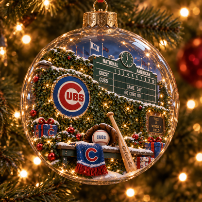 ⚾ Fly the W Light-Up Baseball Christmas Ornament | 8 Styles – 7
