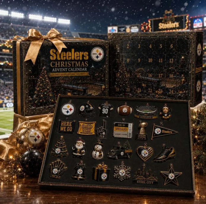 🏈🎄 Pittsburgh Steelers Advent Calendar 2026 – 24 Days of Football Fan Surprises & Collectibles 🎁
