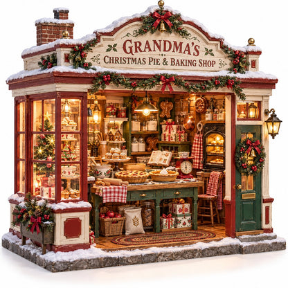 🥧 Build Your Own Grandma’s Christmas Bakery 🎄