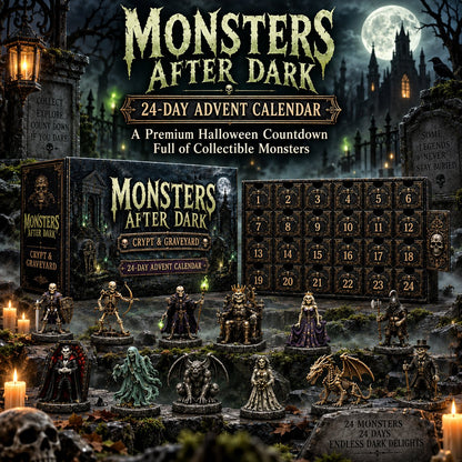 🎃 24 Days of Monsters After Dark – Crypt & Graveyard Countdown