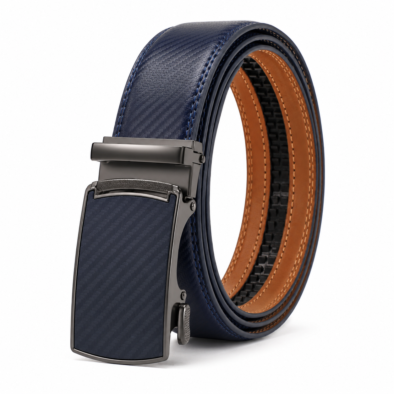 🔥LAST DAY 49% OFF - Leather Ratchet Belt With Adjustable Buckle